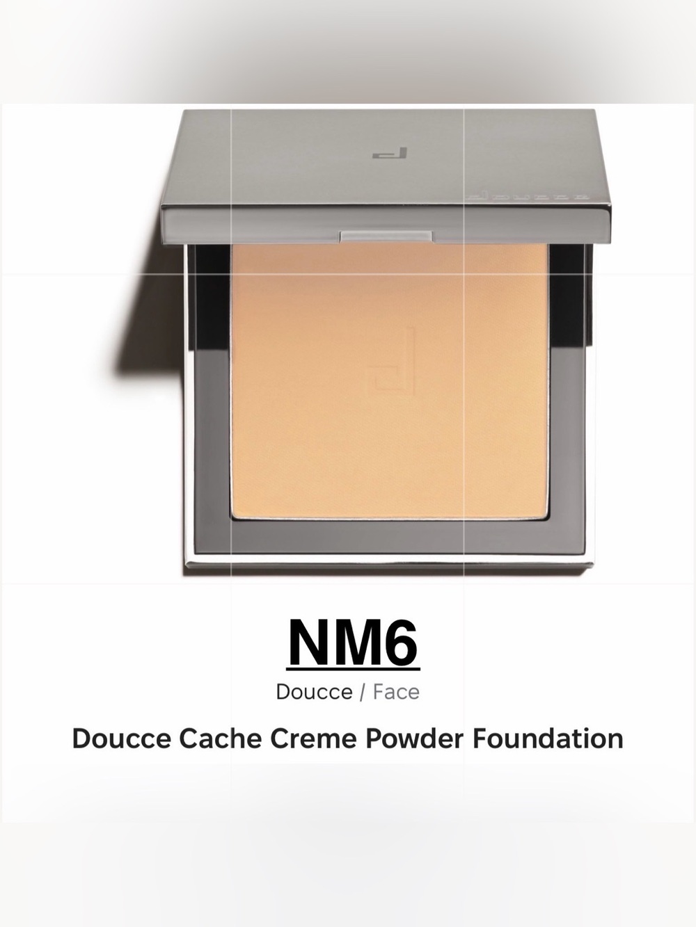 NWT Doucce Cache Creme Powder Foundation, Shade: NM6